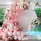 120pcs Light Pink Balloon Arch Kit, 18 12 10 5 inch Pastel Pink Latex Balloons Different Sizes Baby Pink Balloon Garland for Bridal Baby Shower Gender Reveal Party Decorations
